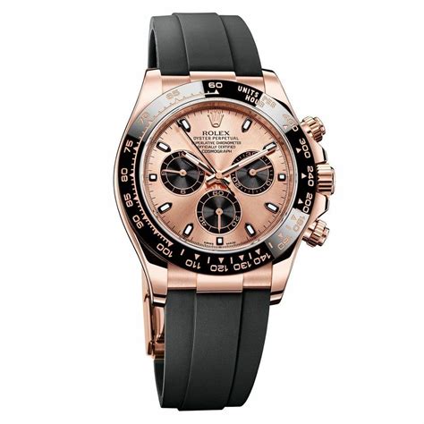 replica rose gold daytona rolex with rubber strap|rose gold rolex for sale.